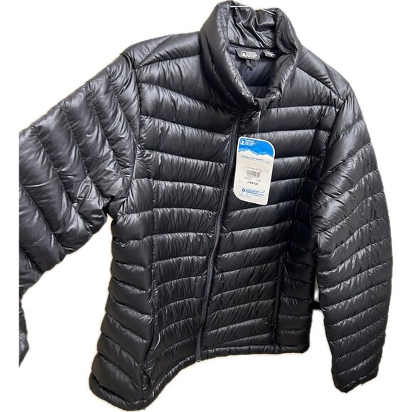 EMS Women's Down Jacket 800fp Black Icarus NWT Eastern Mountain Sports Packable - Picture 3 of 14